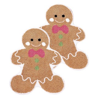 小麥購物 聖誕節地毯 C547 2個