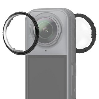 Space Shield Insta360 X5替換標準PC鏡頭保護組, 1套, 單品