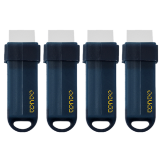 去污清潔橡皮擦 45g 藍色 輕鬆去污 多種材質適用, 4個