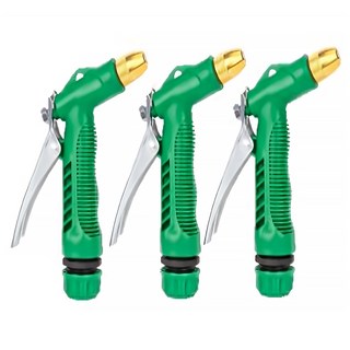 小麥購物 高壓洗車水槍三檔調節噴槍 3個, 13cm, Y779