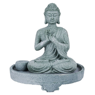 家庭工坊 精緻佛像, 1個, 圓形卡座祈福盒