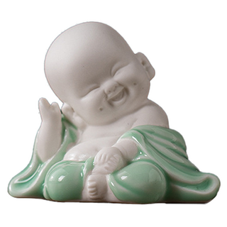 Family Work 佛誕節 佛祖佛像, 1個, 皆大歡喜 小彌勒 青瓷