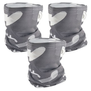 小麥購物 冰絲無痕面罩 E132 31g, 淺灰色, 3個