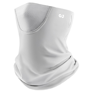 GOLOV.EJOy 極簡風 掛耳式通勤運動遮陽輕薄面罩, 1個, 北極灰