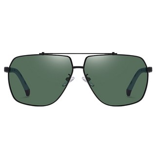 Quinta UV400偏光時尚潮流太陽眼鏡 防爆防眩光經典雙槓飛官款 QT6321