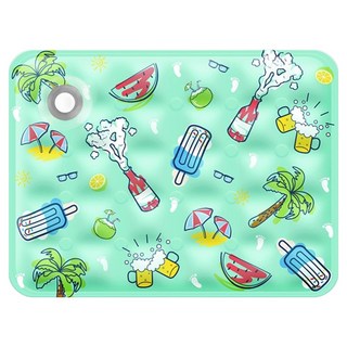 毛皇上 急凍冷凝膠墊 注水款, 夏日狂歡 綠色, 1個