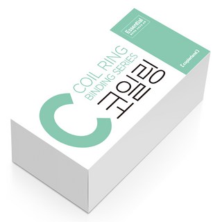 카피어랜드 에센셜 3:1 PVC 코일링 100개입, 투명, 1개, 10mm