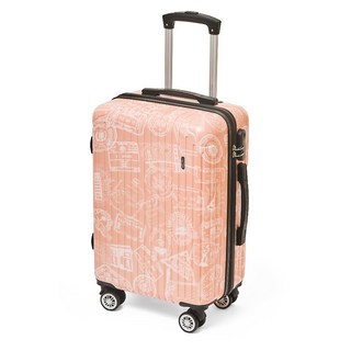 ROYAL POLO 漫遊記 郵戳世界行李箱