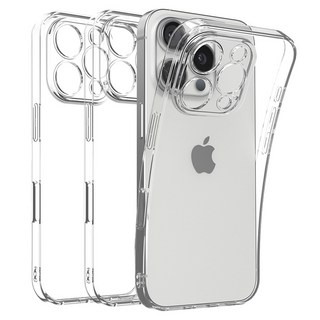 핫티몰 라이트 쉴드 2.0 풀커버 클리어 휴대폰 케이스 3p