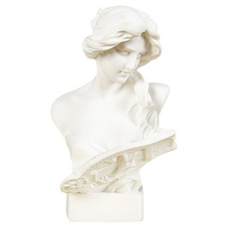 Rositerra 迷你石膏像 素描繪畫 室內裝飾品 C2 金女
