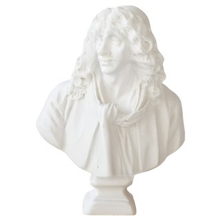 Rositerra 迷你石膏像 素描繪畫 室內裝飾品 A10 莫里哀