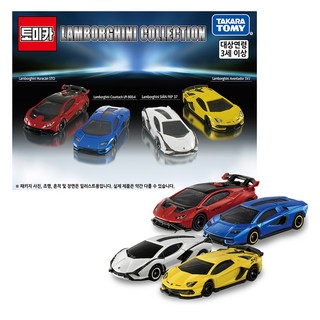 TOMICA 藍寶堅尼收藏禮盒組, 1套, 混色