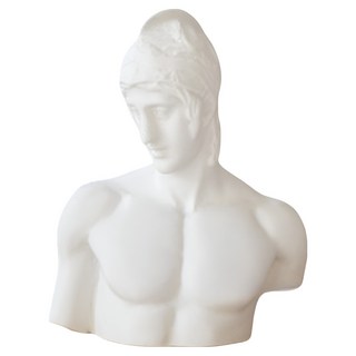 Rossitera 迷你石膏像 素描繪畫室內裝飾品 A2 阿瑞斯