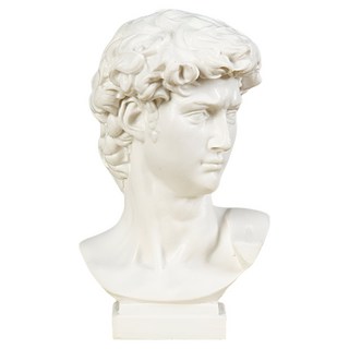 Rositerra 迷你石膏像 素描繪畫 室內裝飾品 C1 大衛