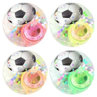 POPO FANCY 發光閃亮彈力球 隨機出貨 150g, 4個