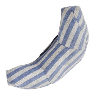 Reddot 紅點生活 日系安全帶護套服貼月亮枕, 無印藍, 1個