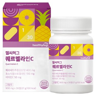 healthyhug 槲皮素C 27g, 1個, 30錠