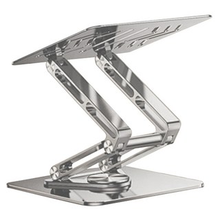 RTAKO 銳塔克 3層360度三維聯動旋轉筆電支架 RS-CP84S, 銀色, 1個