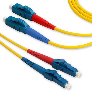 디옵텍 광점퍼코드 LC LC 싱글모드 광케이블 LC-LC-2C-SM-15M, 옐로우, 1개, 15m