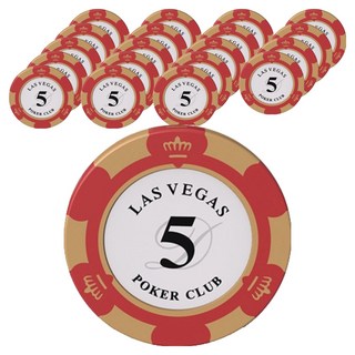 德州撲克遊戲籌碼, 面值5, 20個