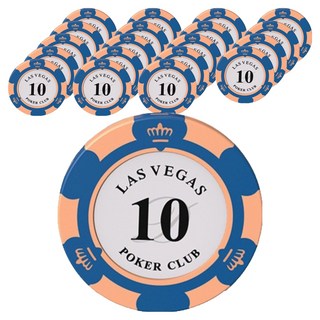 德州撲克遊戲籌碼, 面值10, 20個