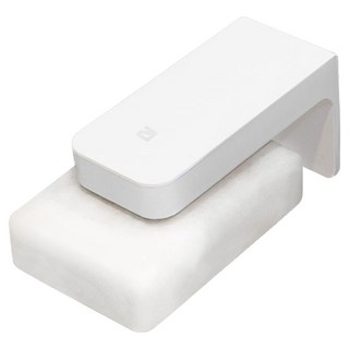 아루아 모던 자석 비누홀더, 화이트, 1개