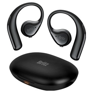 브리츠 오픈형 골전도 블루투스 이어폰, BZ-M2BONE, 블랙
