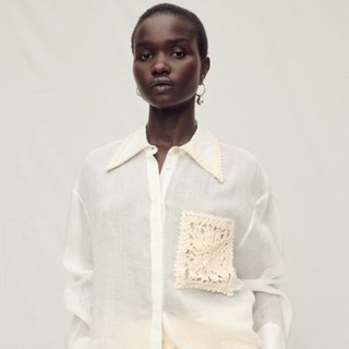 MANGO 女款EMBRO襯衫 87037897