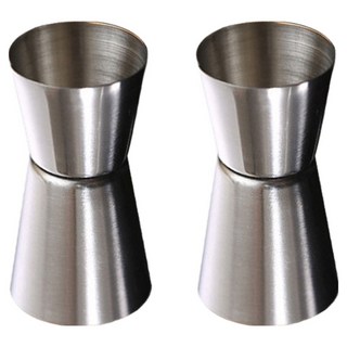 Librica 雞尾酒 威士忌 15/30ml 家用調酒 不鏽鋼 量酒器, 2個, 單一顏色