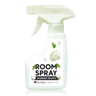 Saboo 香氛室內噴霧, 茉莉之夜, 250ml, 1瓶