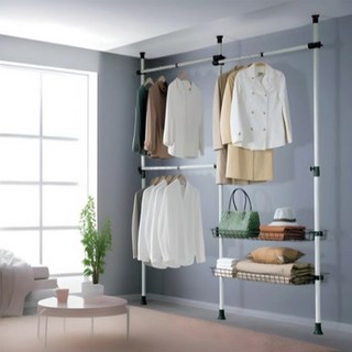 GAHWA HOME SYS. 收納籃衣架 N3LB3302 基本款 3層, 混和顏色