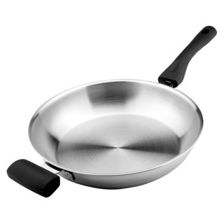 Chieh Pao 潔豹 316不銹鋼 華麗複合金平底鍋, 1個, 30cm