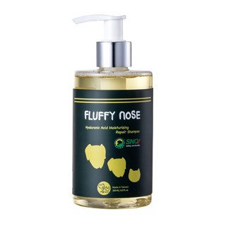 FLUFFY nOSE 毛鼻子 玻尿酸保濕修護洗毛精 木質沈香, 250ml, 1瓶
