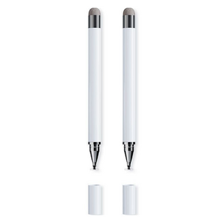 Pick & Home 便利二合一觸控筆, 白色, 白色, 2個