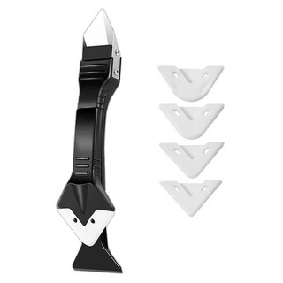 베이루 실리콘 제거기 스크래퍼 헤라 + 마감 패드 4p 세트, 1세트