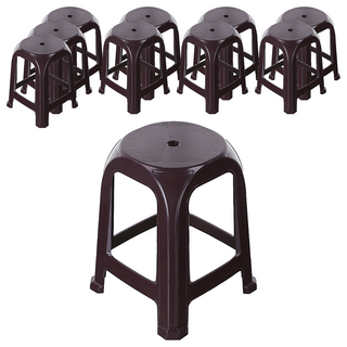 KEYWAY 聯府 雅客備用椅 RC627-1 380 x 380 x 473mm, 酒紅色, 10個