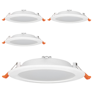 DANCELIGHT 舞光 三段壁切調色崁燈 16W 崁孔15cm 175 x 33cm, 白色, 4個