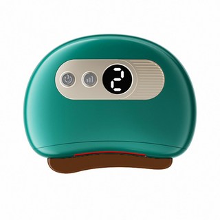 Reddot 紅點生活 智能溫感紅砭石按摩刮痧儀 附植萃精油, 單一商品, 寶石綠