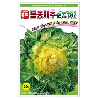 아시아종묘 봄동배추 춘동102 씨앗 20g, 1개