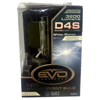 EVO HID燈泡 4200K, D4S, 1個
