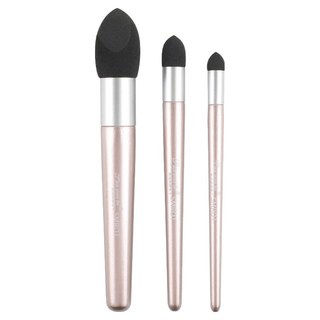 Panwenbo 찰필 3종 세트 스펀지 헤드 핑크 5W0309, 1세트