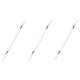 Glowus 平板電腦觸控筆 盒裝, 3個, 白色
