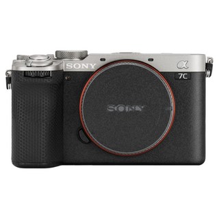 KOEM 機身貼 索尼 A7C2 2 2代 A7CR 相機保護膜 透明 上方 荔枝紋 下方, 1個, 單一商品