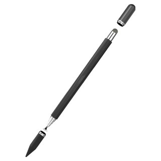 Glowus 智慧觸控筆, 1個, 二合一 黑色