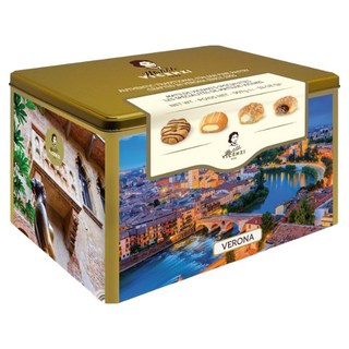 마틸드비첸지 베로나 스페셜리티 이탈리아 퍼프 패스트리 4종 + 틴케이스 세트 907g, 1세트
