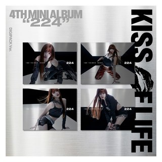KISS OF LIFE 第4張迷你專輯 224 Digipack Ver 隨機出貨, 1CD