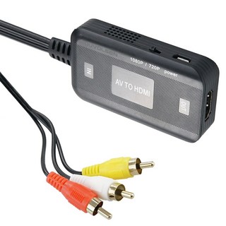 Wytec AV轉HDMI轉換器 RCA 3線 複合式輸入 HDMI輸出, 1個, YT-AH2C