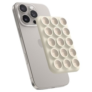 elago MagSafe 智慧型手機吸附墊, 1個, 石灰色