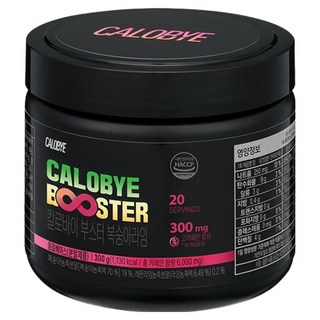 CALOBYE Booster運動能量補給粉 水蜜桃萊姆風味, 1罐, 300g