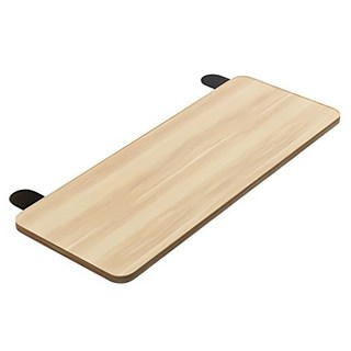 Hotdaysome 辦公桌擴展鍵盤托架 M(52 x 25 cm), 核桃